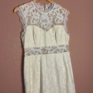 Forever 21 white lace dress